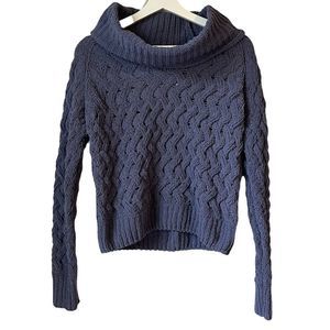NWT Kendall + Kylie Light navy sweater